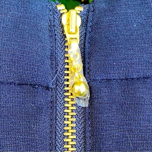 Kate Spade New York Skirt the Rules Black Skirt w/Metal Chain Detail. Sz 6 NWOT - Picture 3 of 6